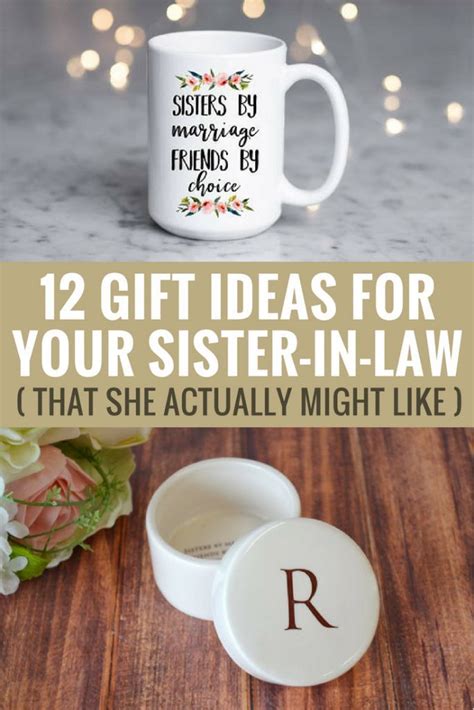best christmas gift for a sister in law